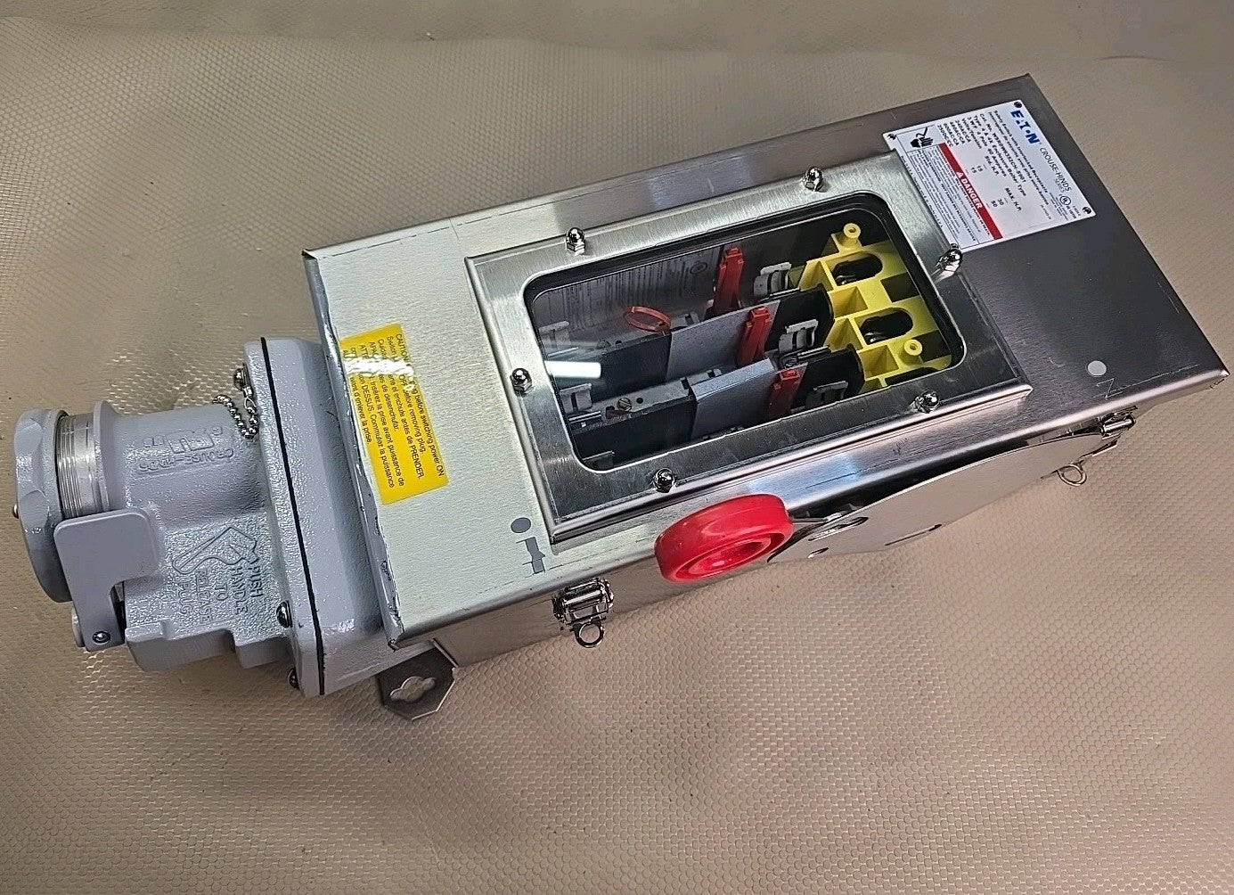 Eaton Crouse-Hinds WSRDW6352CH-S901 Arktite 60A 600V Interlocked S901 *NEW*