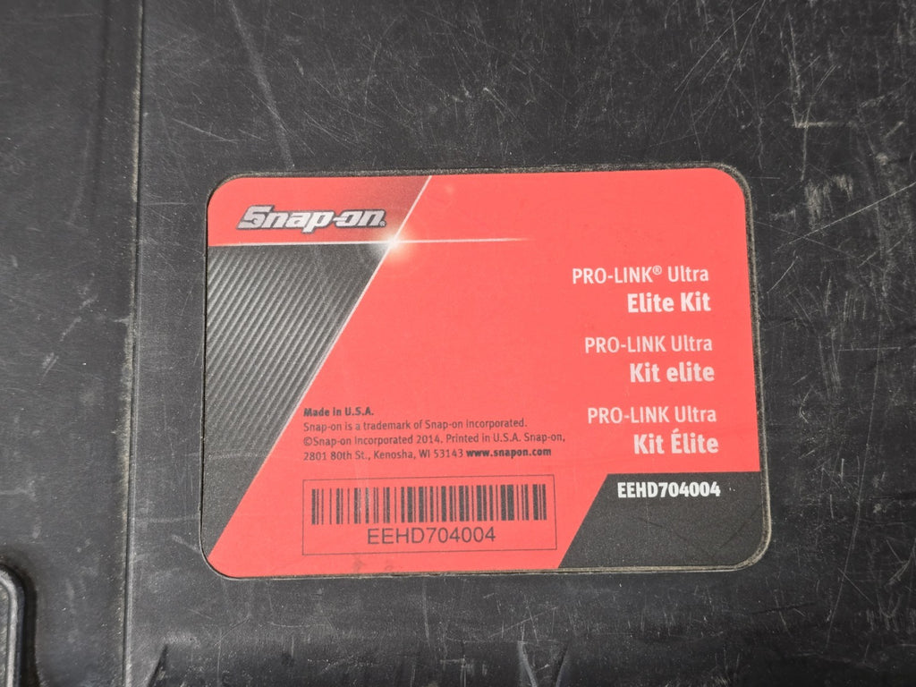 Snap-on Pro-link Ultra ELITE KIT EEHD184040 eehd704004 HEAVY *FULL SOFTWARE* 