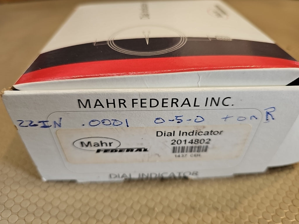 Mahr 2014960 Federal Dial Indicator 