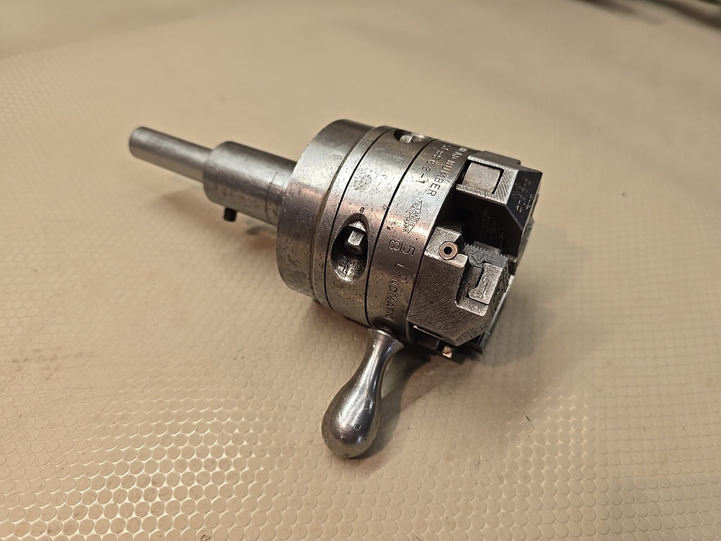 LANDIS 5/8” LANDMATIC DIE HEAD Shank 5f8962-1 1" Shank REALLY NICE SHAPE
