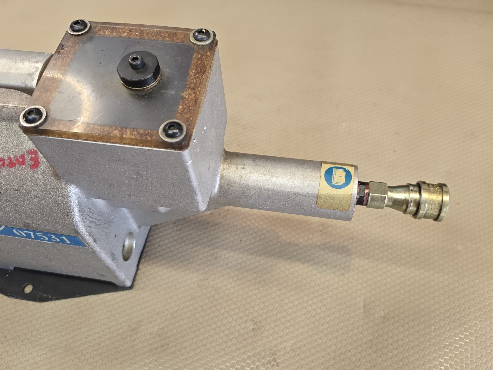 Avdel Textron 07531 Air Pressure Intensifier for Hydropneumatic Riveter USED