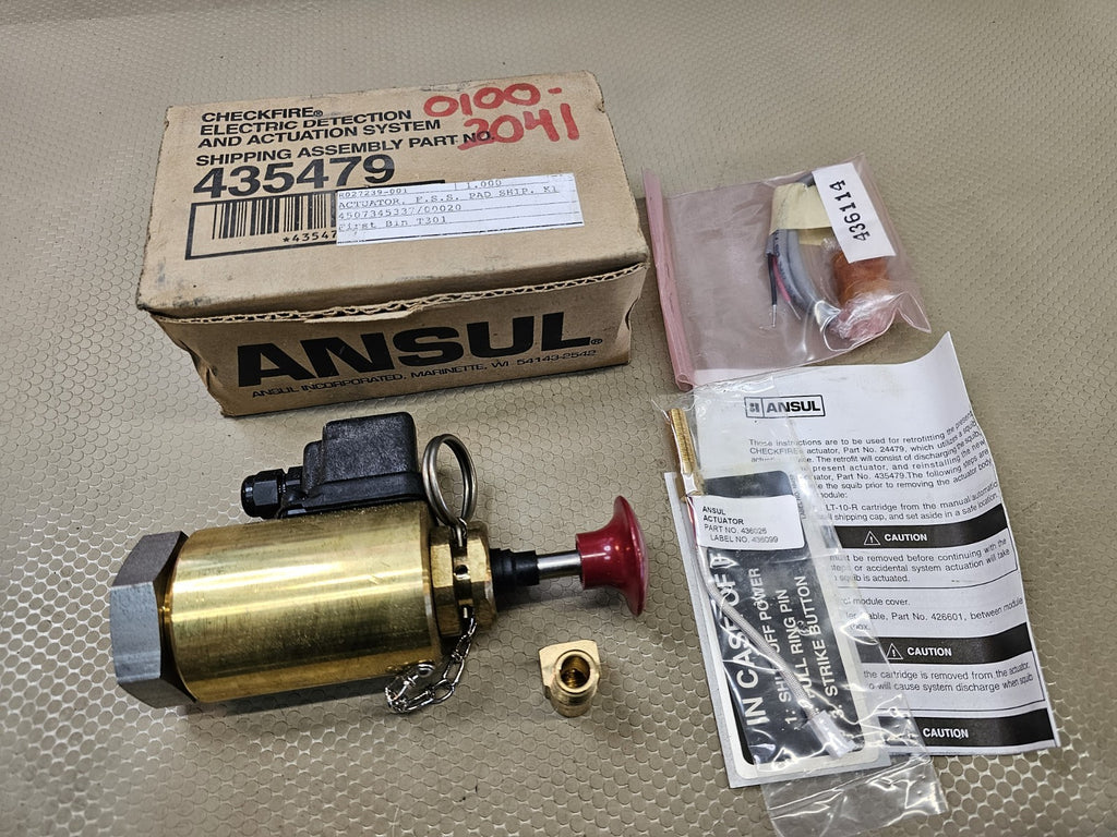 NEW Ansul 435479 Protracting Actuation Device PAD Checkfire Electric Detection