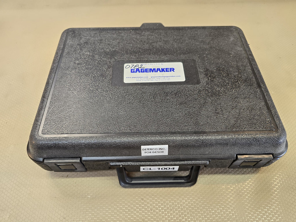 Gagemaker CL-1004 Camlock Micrometer Gage 3” - 4" For API Weld Flange Thickness