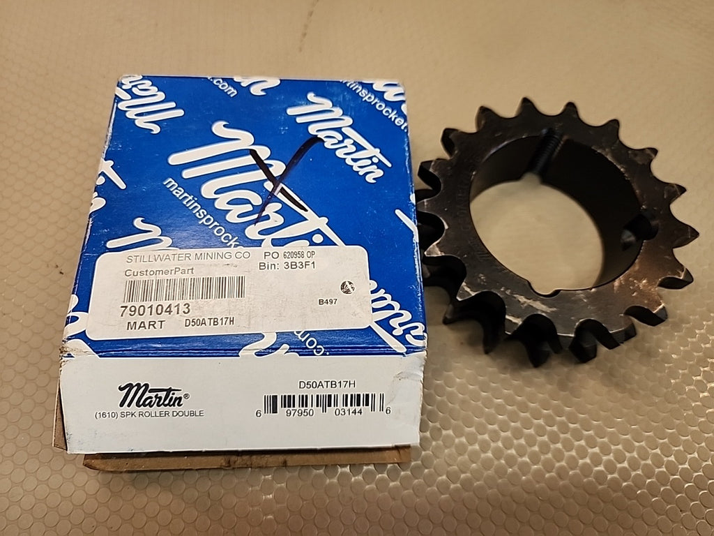 Martin D50ATB17H 1610 Sprocket 50 Chain uses 1610 bushing