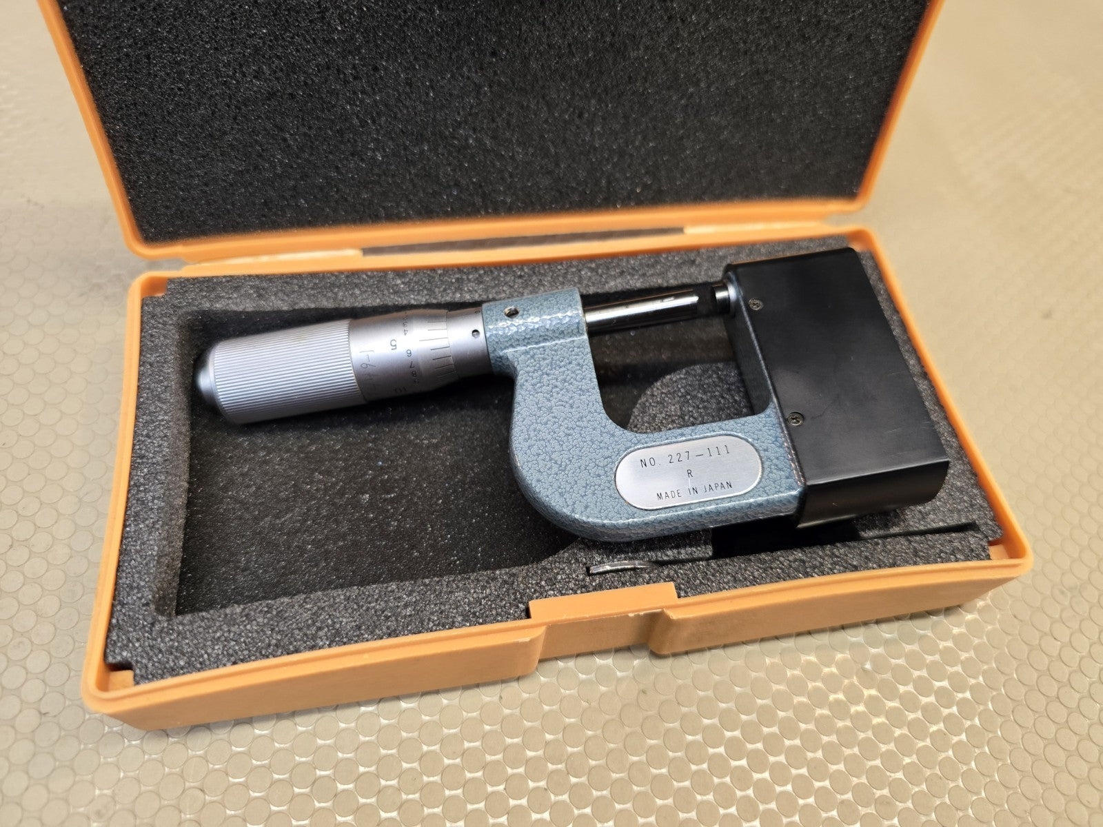 Mitutoyo Low Force Micrometer 227-111 BTM-1 *VERY Rare*
