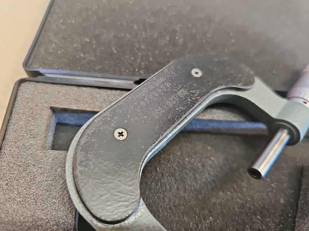 MITUTOYO THREAD MICROMETER 1"-2" MITUTOYO 126-138 W/ANVILS 