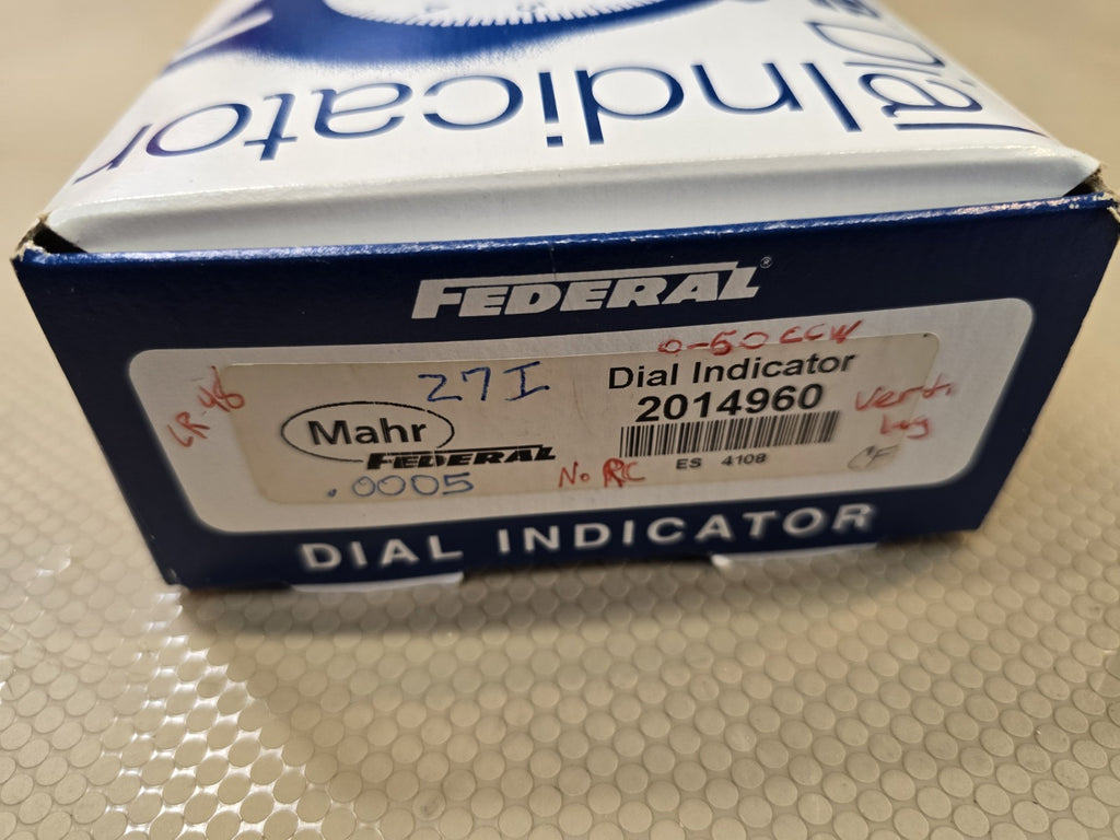 MAHR FEDERAL DIAL INDICATOR 271 .0005"