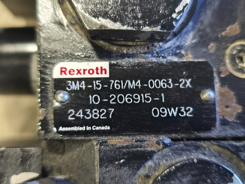 Rexroth Bosch M4-15 Valve Control Block R987373096 M4-K00063-2X/3M4-15-VJ-H_MV19
