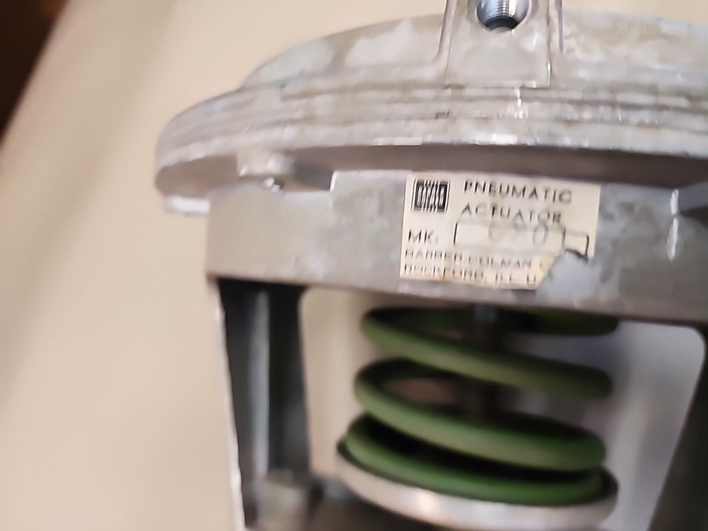 Barber Coleman MK-6801 3-8 PSI Spring 50sq in. Pneumatic Valve Actuator W Valve
