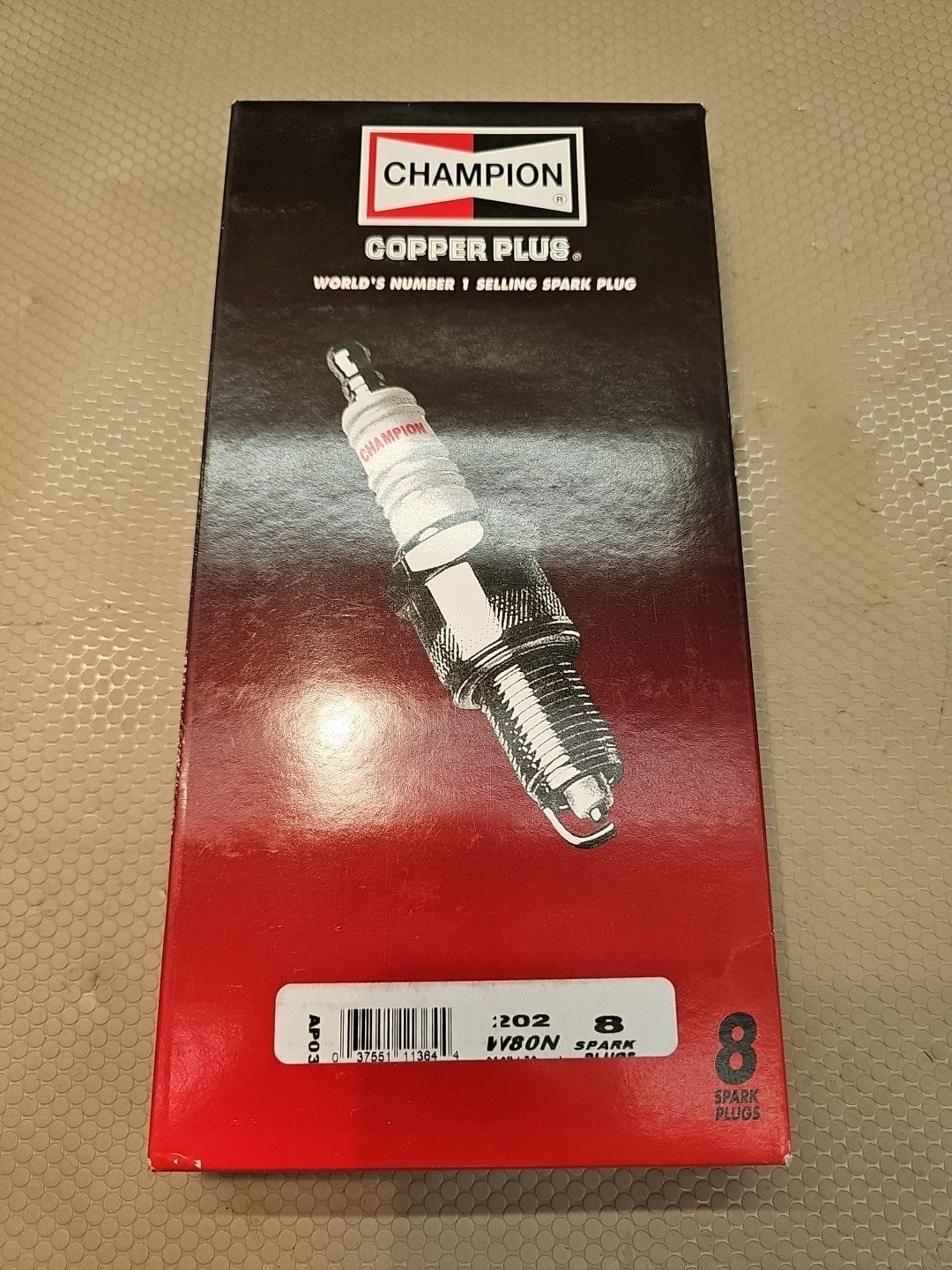 8 Pack Champion 202 W80N Industrial Spark Plug NOS
