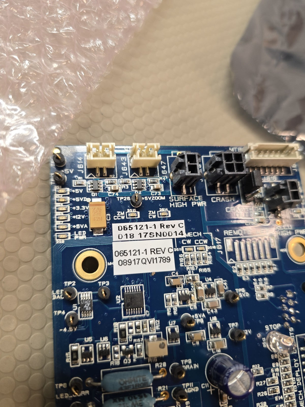 QVI OGP SmartScope Flash 200 250 500 Zoom 12 Control Board PCBA 065121-1 Rev C