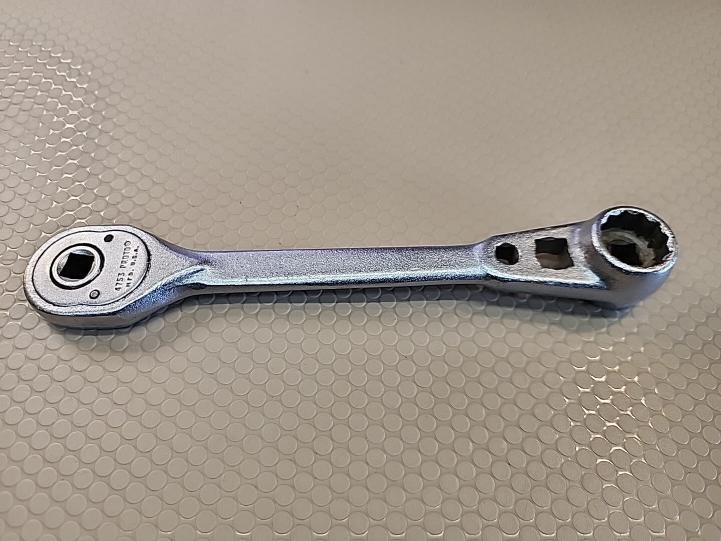 VTG Proto Professional Refrigeration Ratchet Wrench Model 4753 Made in USA Used