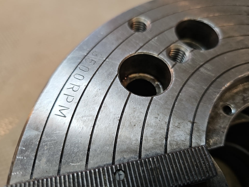 MMK 10 "  3 JAW POWER CHUCK Lathe POWER CNC 3500 RPM HA8-10-66