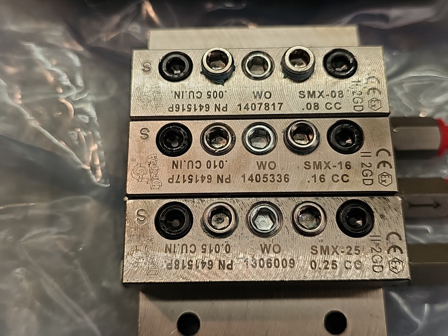 DropsA Air Progressive Distributer Block SMX-08 SMX-16 SMX-25 / 25S-16S-08S