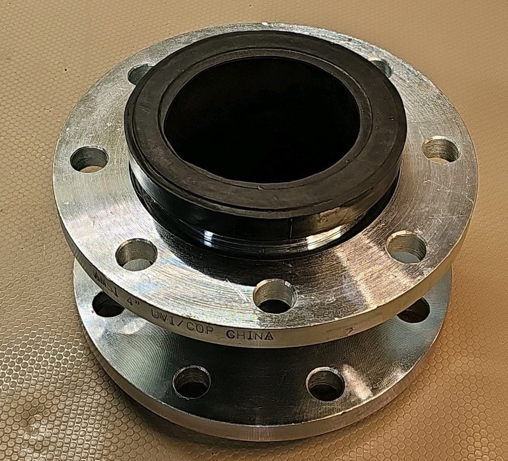 NEW UVE/COP Rubber Expansion Joint Nitrile Pipe 4x6 150#  Single Sphere,  ANSI 4