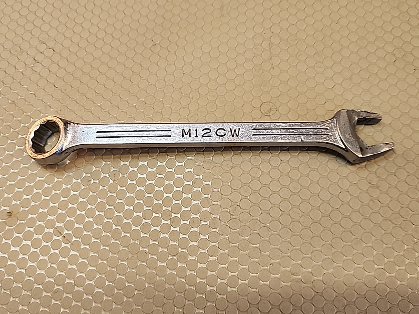 Mac Tools USA M12CW 12mm Metric Combination Wrench 12 Point Polished Chrome
