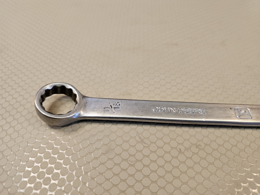 John Deere USA TY3333 SAE pc Full Polish Combination Wrench Size 11/16 Only