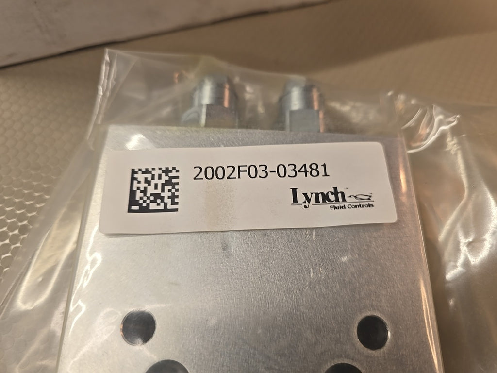 LYNCH 2002F03-03418  Hydraulic Control Block SUN HYDRAULICS Cartridge Cbhc