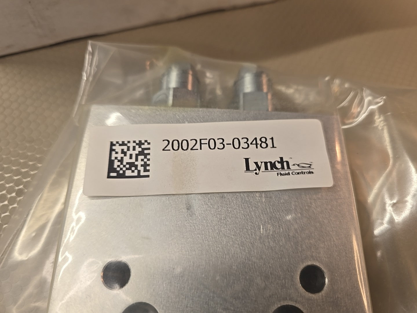 LYNCH 2002F03-03418  Hydraulic Control Block SUN HYDRAULICS Cartridge Cbhc