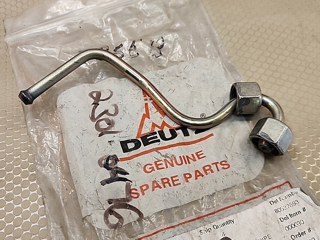 High Pressure Fuel Pipe For DEUTZ. New Part # 2111918
