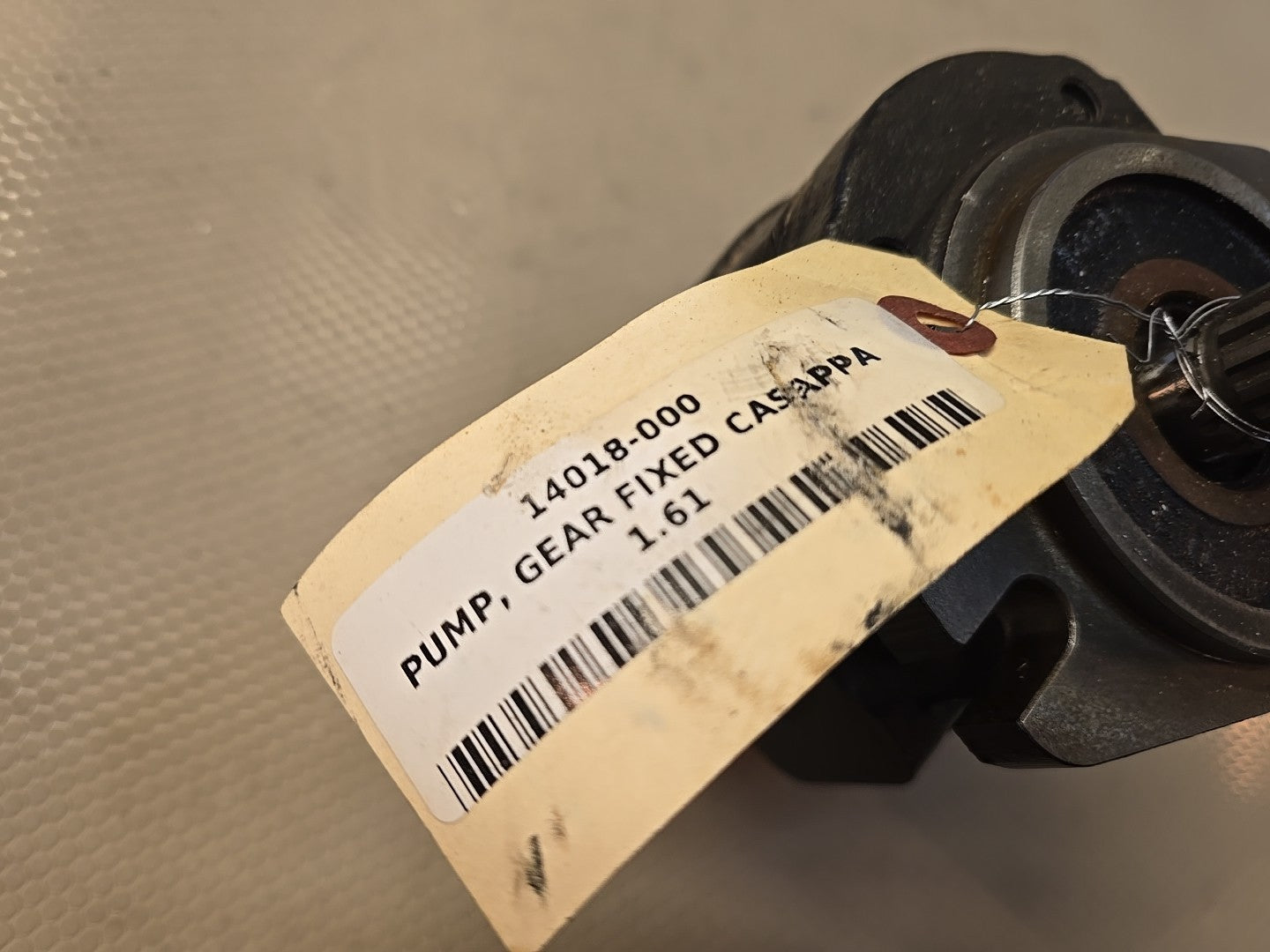 NEW! Casappa PHP20 SERIES /OC-N-EL-AV Hydraulic Gear Pump 1.61