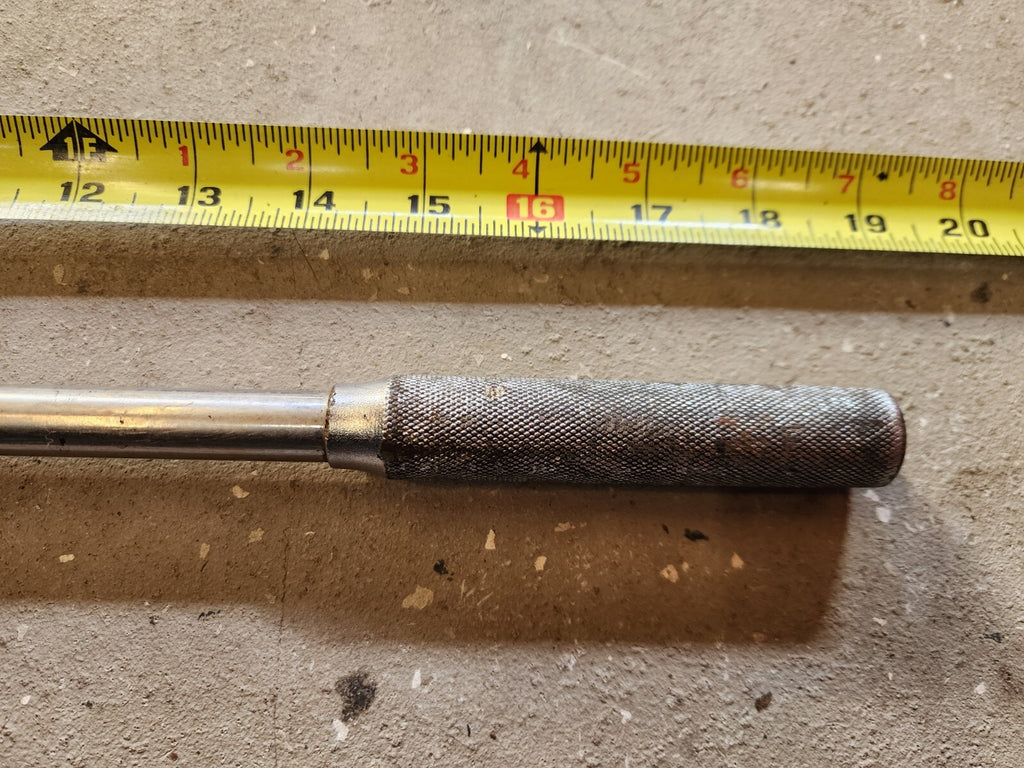 Proto 5468 18" Long 1/2" Drive Chrome Knurled Handle Flex Head Breaker Bar  USA