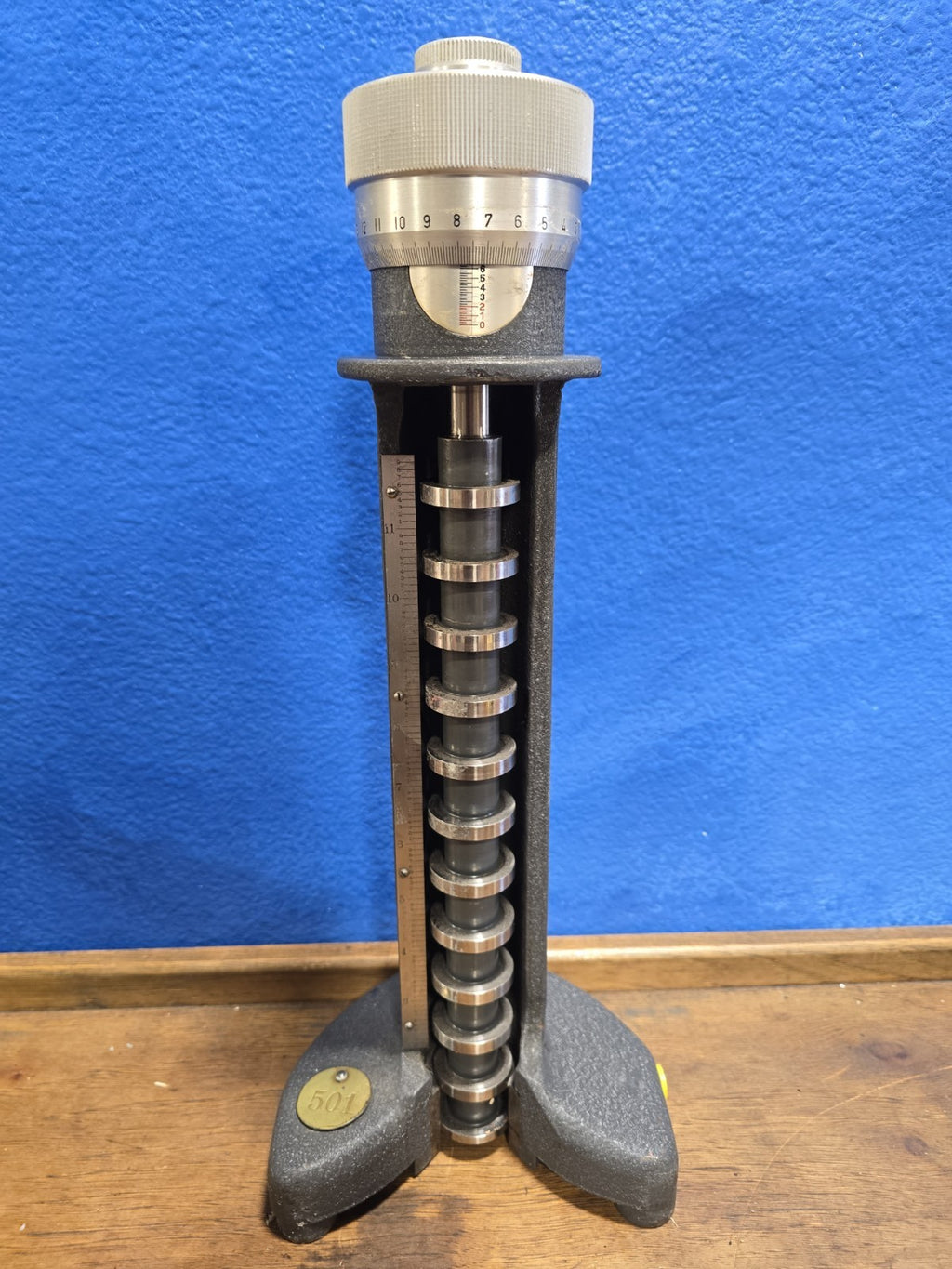 CADILLAC GAGE CO.  PLA-CHEK HEIGHT GAUGE MODEL 10129 LARGE 12" *MINT!*