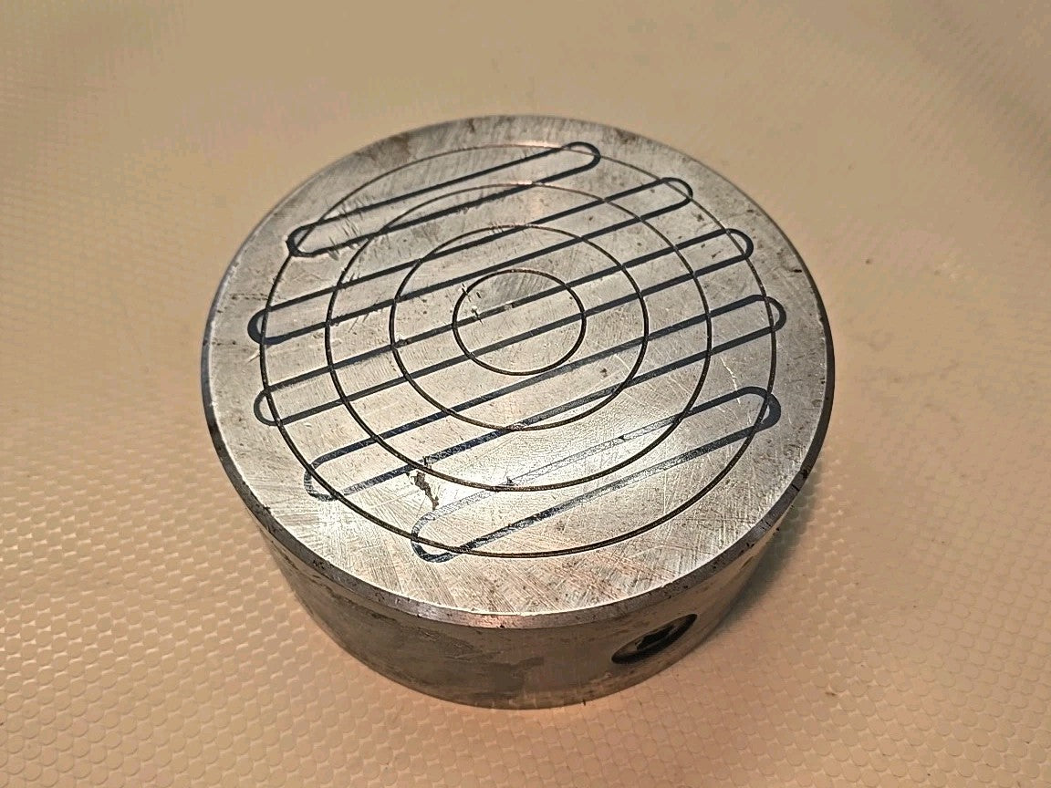 MADAVA Circular Permanent MAGNETIC CHUCK 6 Inch Sharpe Tl15 4489 R HOLLAND MADE