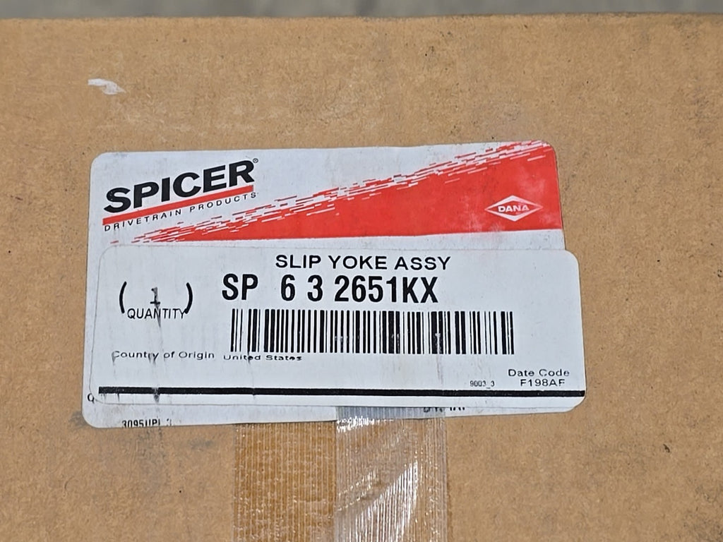 SPICER 6-3-2651KX DRIVE SHAFT SLIP YOKE New & Genuine 