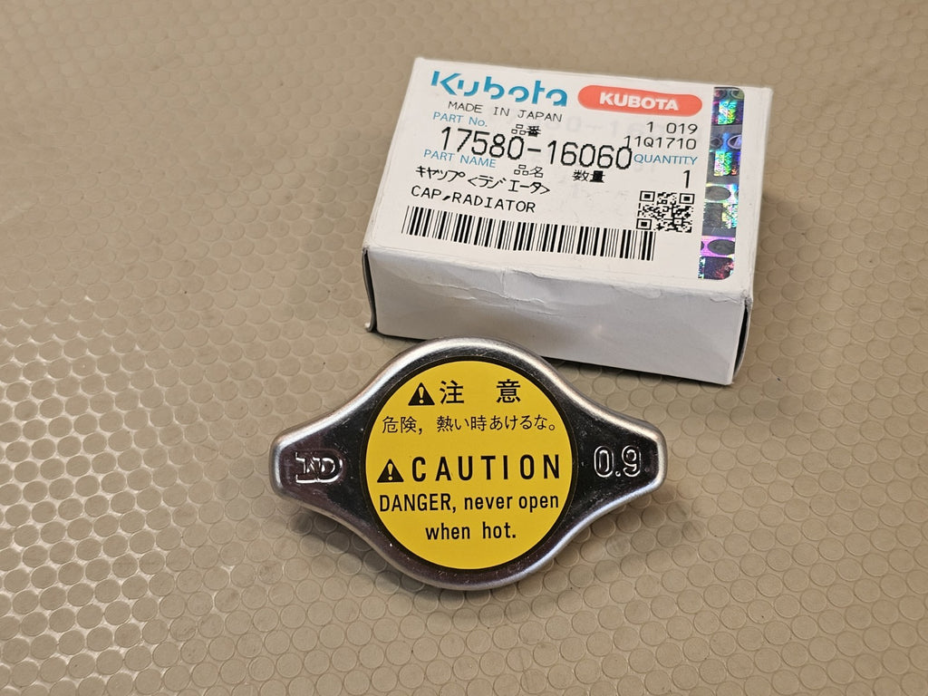 17580-16060 Radiator Cap fits Kubota RTV900 L2600DT L4330DT L4630DT L5240HST