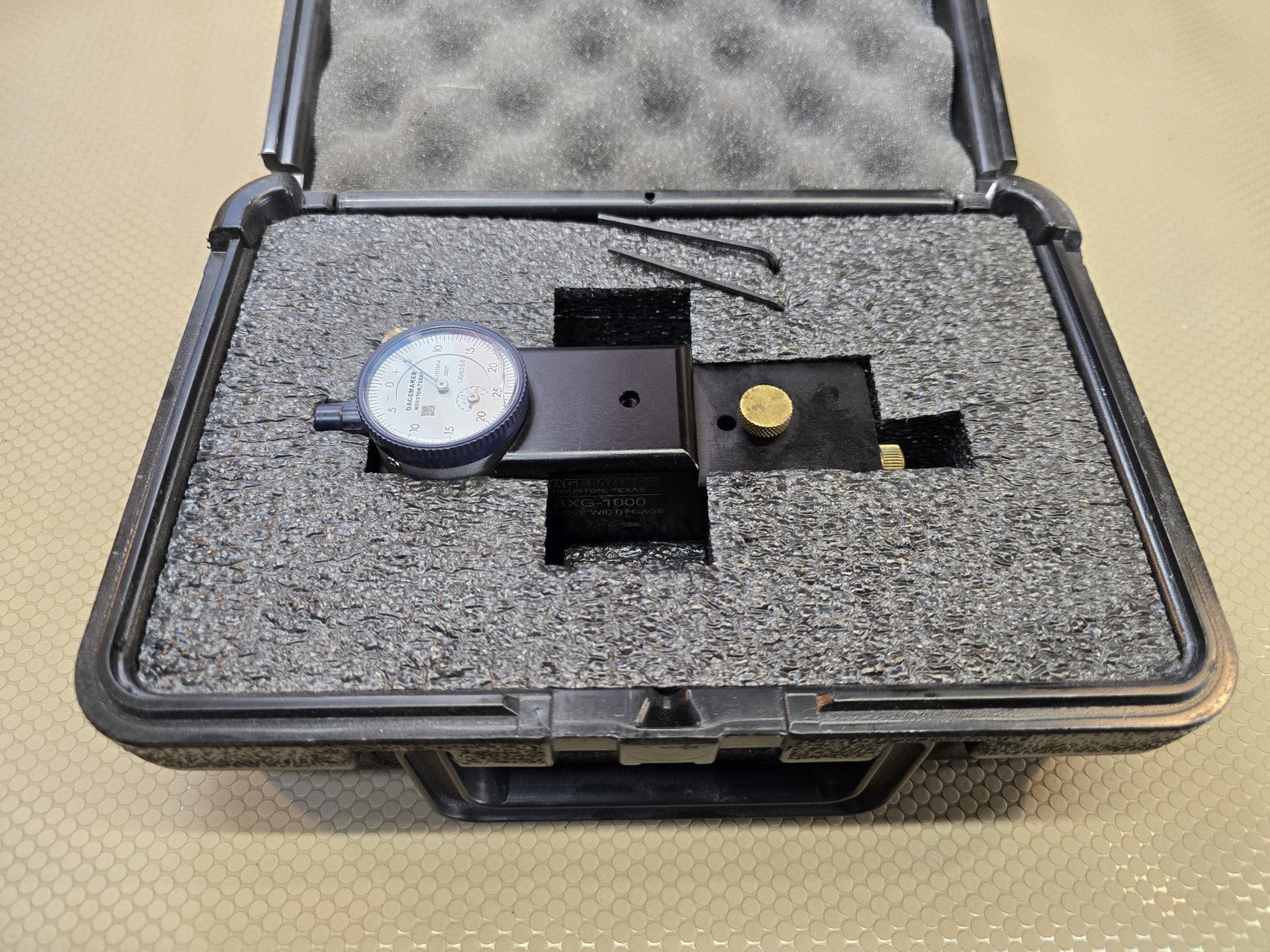Gagemaker – BXG-1000 Face Groove Width Gage per API 6A