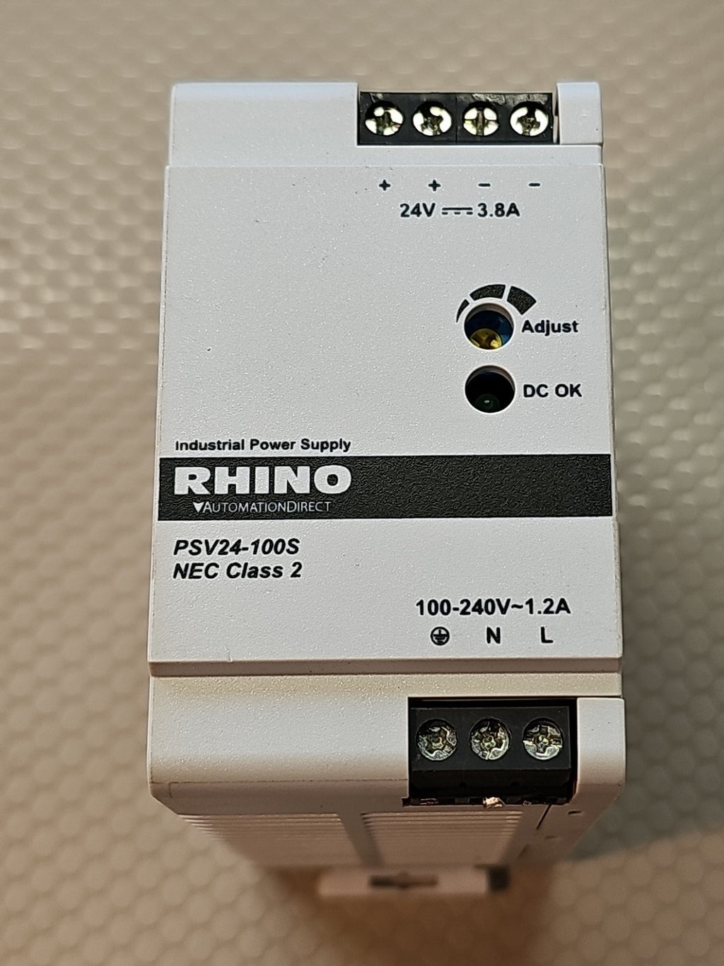 AUTOMATION DIRECT PSV24-100S INDUSTRIAL POWER SUPPLY 100-240V, 1.2A  (KB)