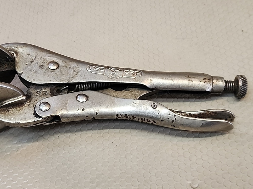 Petersen Dewitt Vise Grip 9R Locking Welding Clamp Pliers USA Vintage