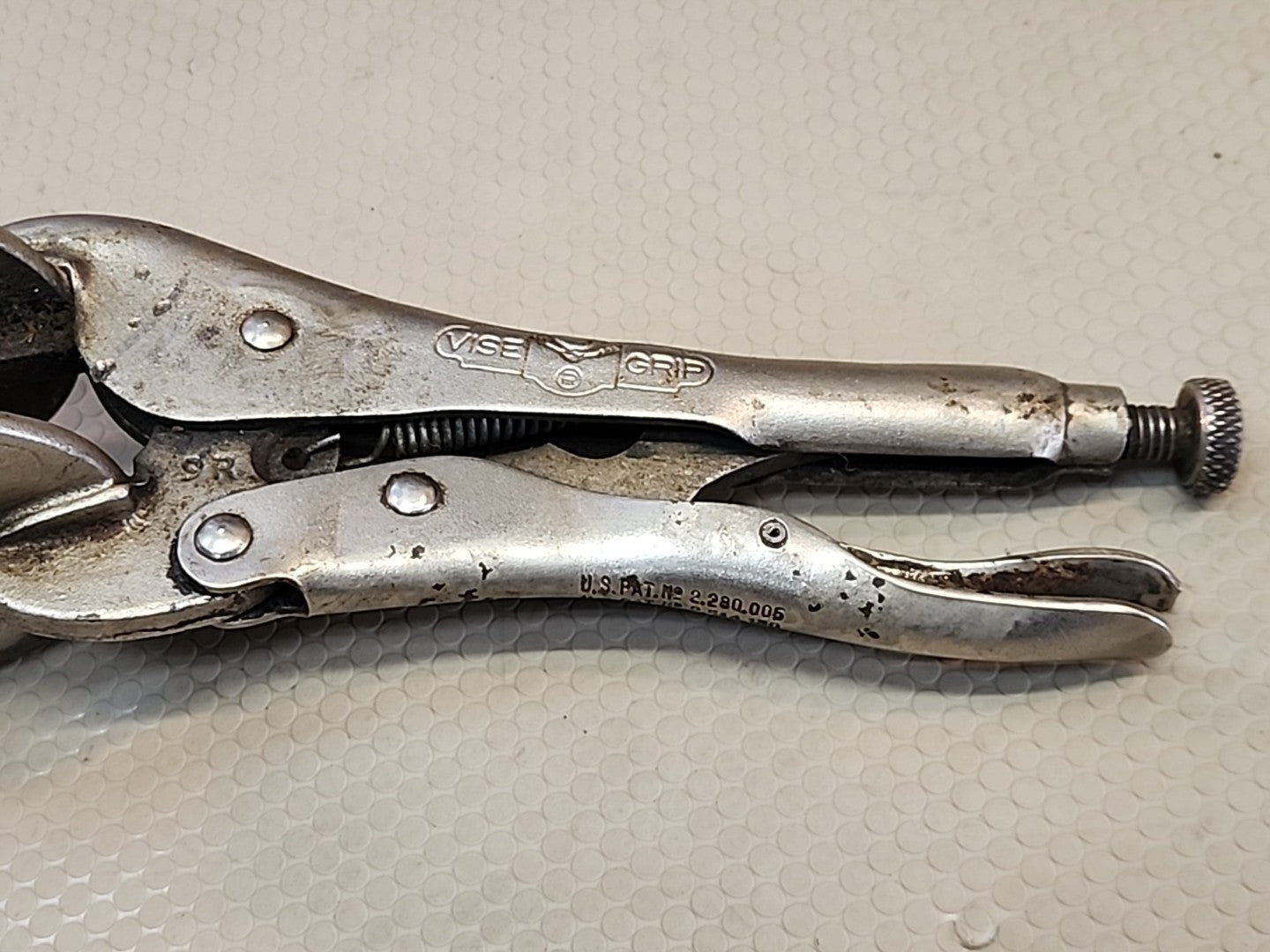 Petersen Dewitt Vise Grip 9R Locking Welding Clamp Pliers USA Vintage