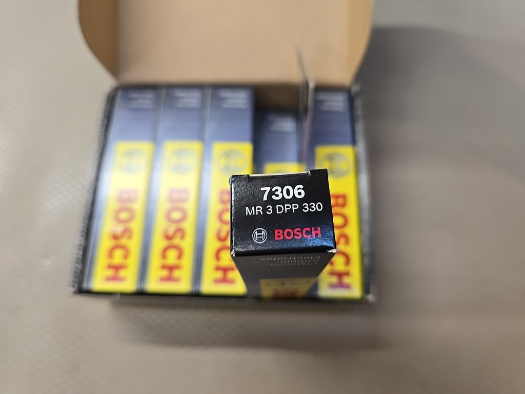 Spark Plug, Bosch 7360, 7306, MR3DPP330, 0242356504, 0242356504, Double Platinum