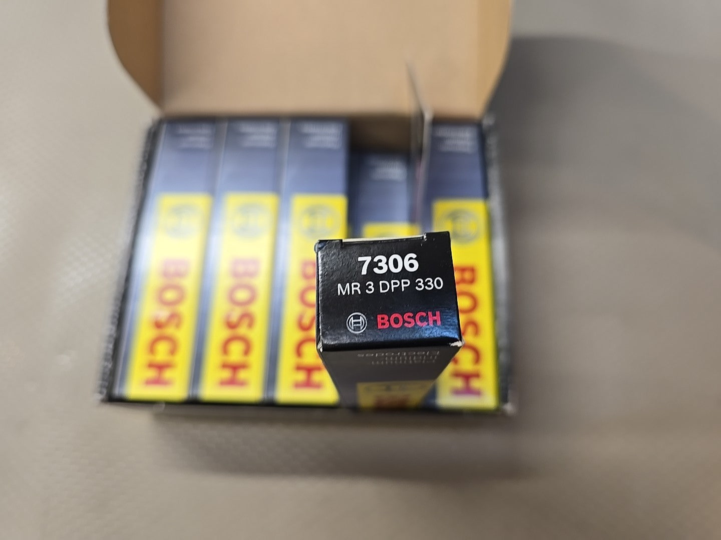 Spark Plug, Bosch 7360, 7306, MR3DPP330, 0242356504, 0242356504, Double Platinum