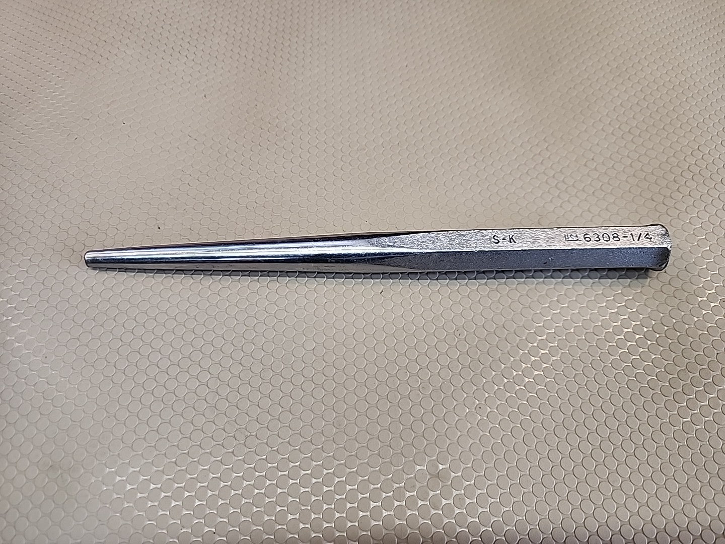 SK Hand Tools 6308 1/4" X 5 1/2” Starter Punch. Made In The USA. 