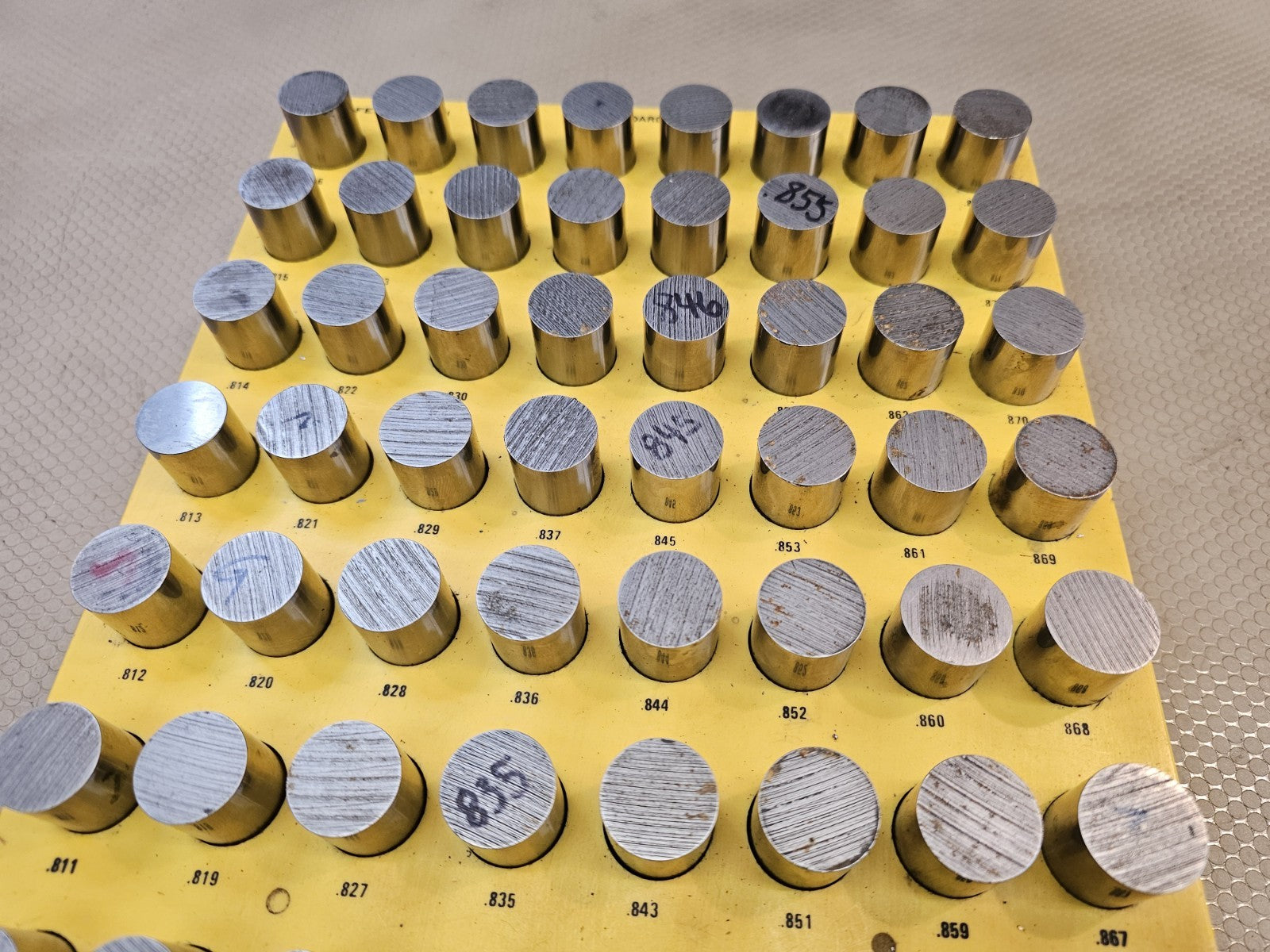 Pin Gauge Perfekt Punch 0.809 to 0.872 LARGE Machinist 
