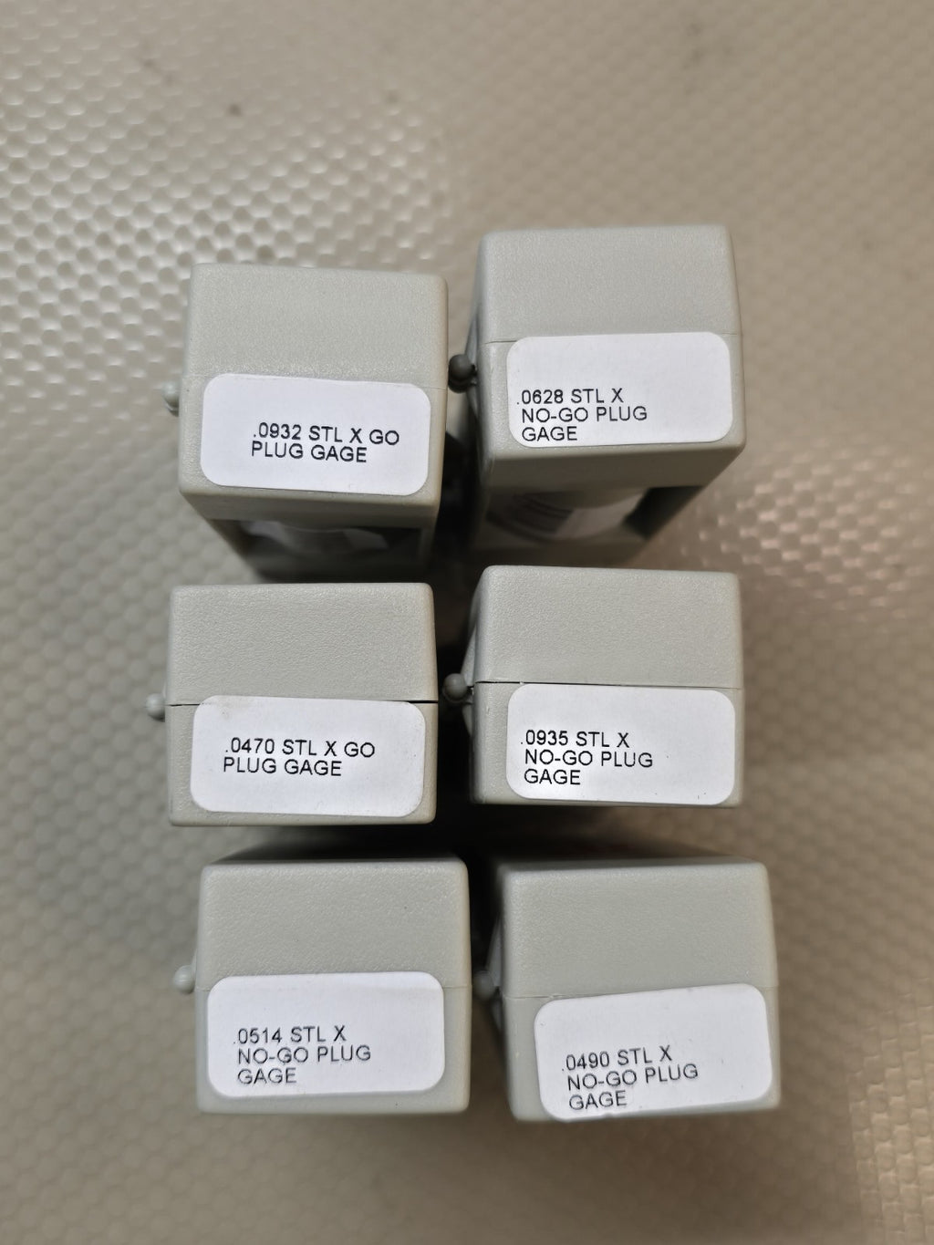 Vermont Gage | Gage Pin Sets | Go / NoGO Small Plug Set *Look UNUSED*