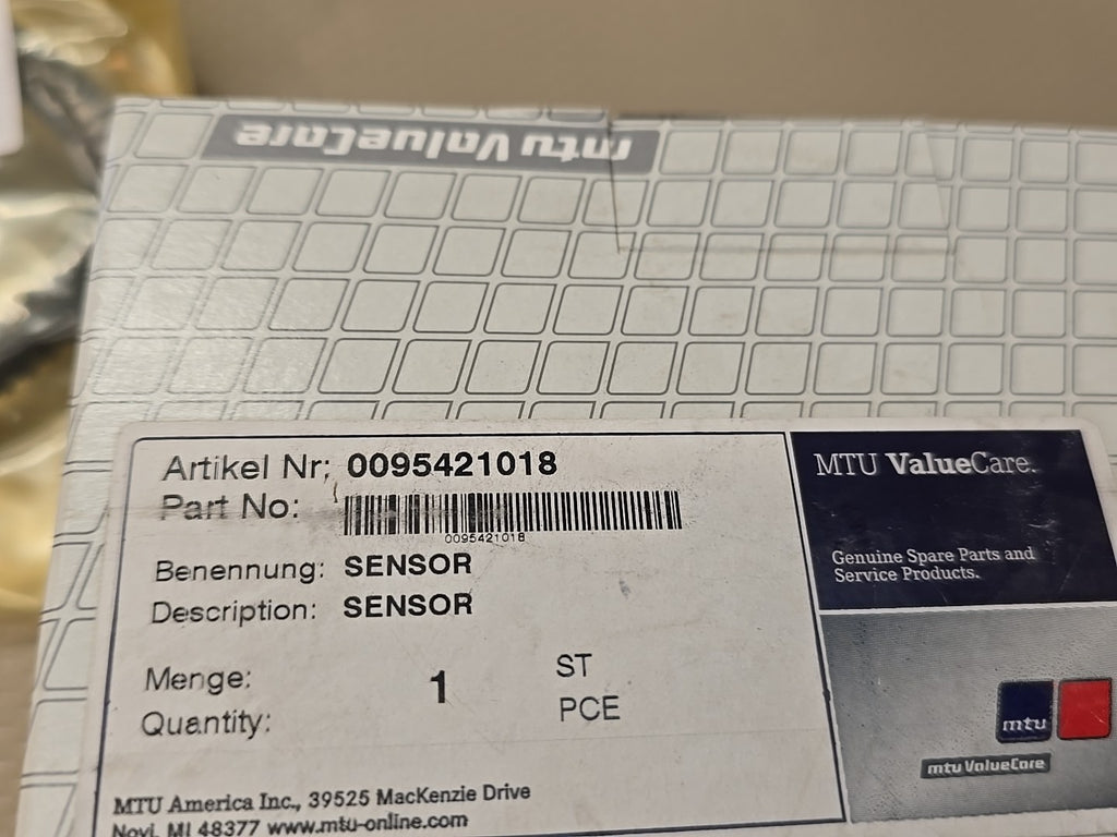 OEM Mercedes-Benz A0095421018 Engine Sensor Genuine Factory Part New