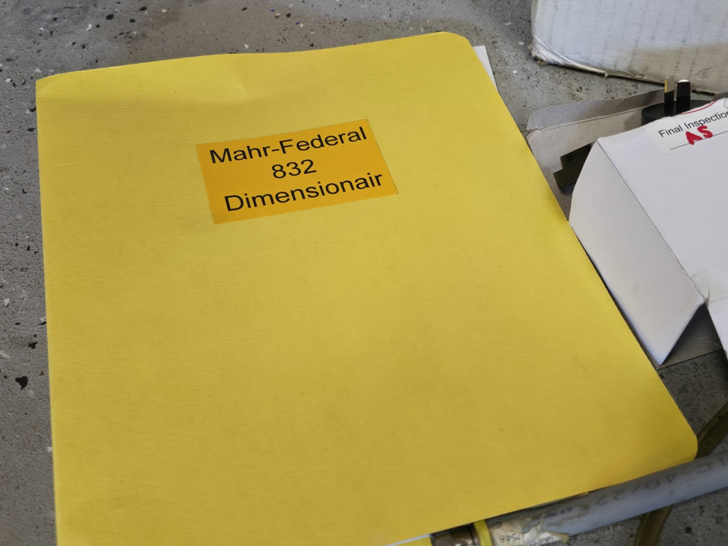 MAHR Dimensionair 2004100 832 FEDERAL Full set + Box & Extra Parts  AFL-00024