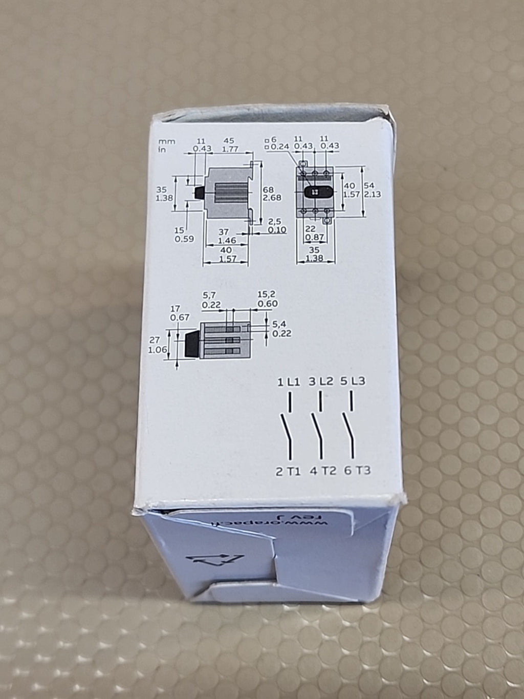 New ABB OT40F3 1SCA104902R1001 40A Disconnector 