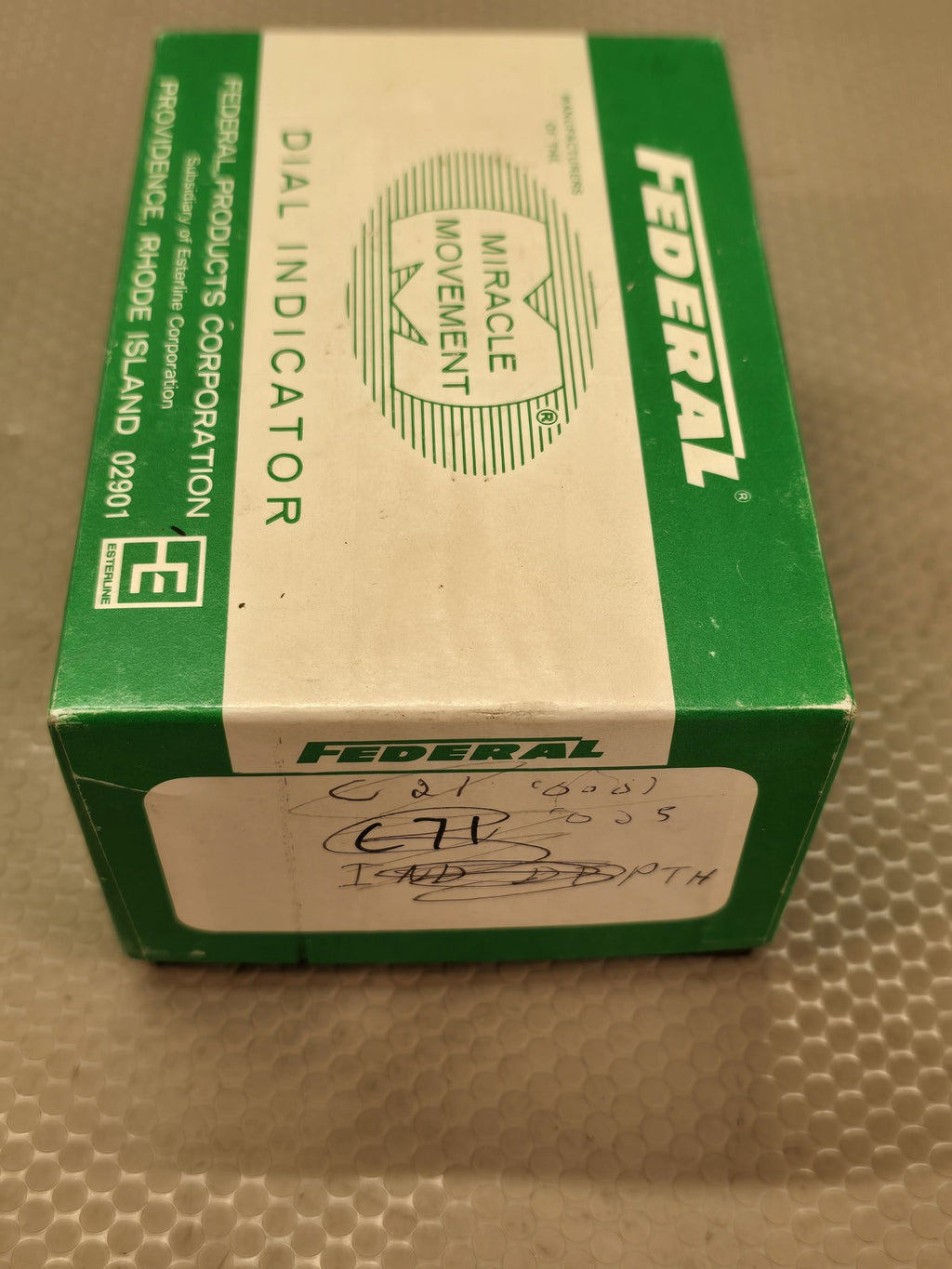 CDI Chicago 1-B10-.050-25 Dial Indicator .050" Range .00025" Graduations USA