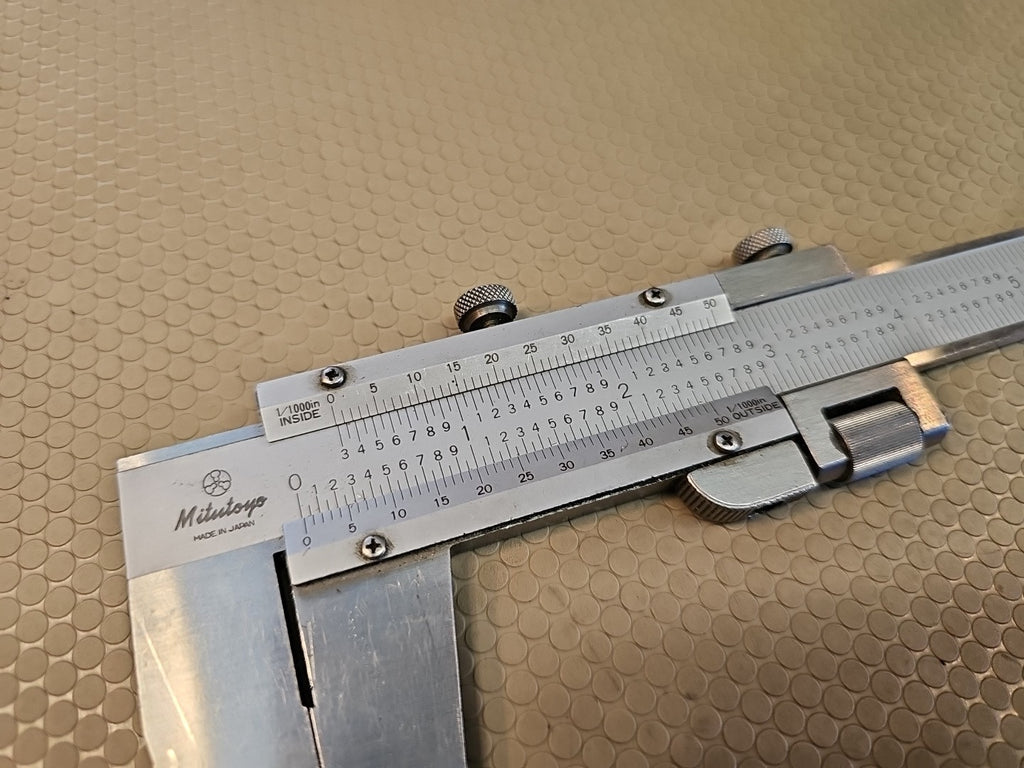 Mitutoyo Nib Jaw Fine Mitutoyo 160 Vernier Scale Caliper Nib Style Jaws 12 inch