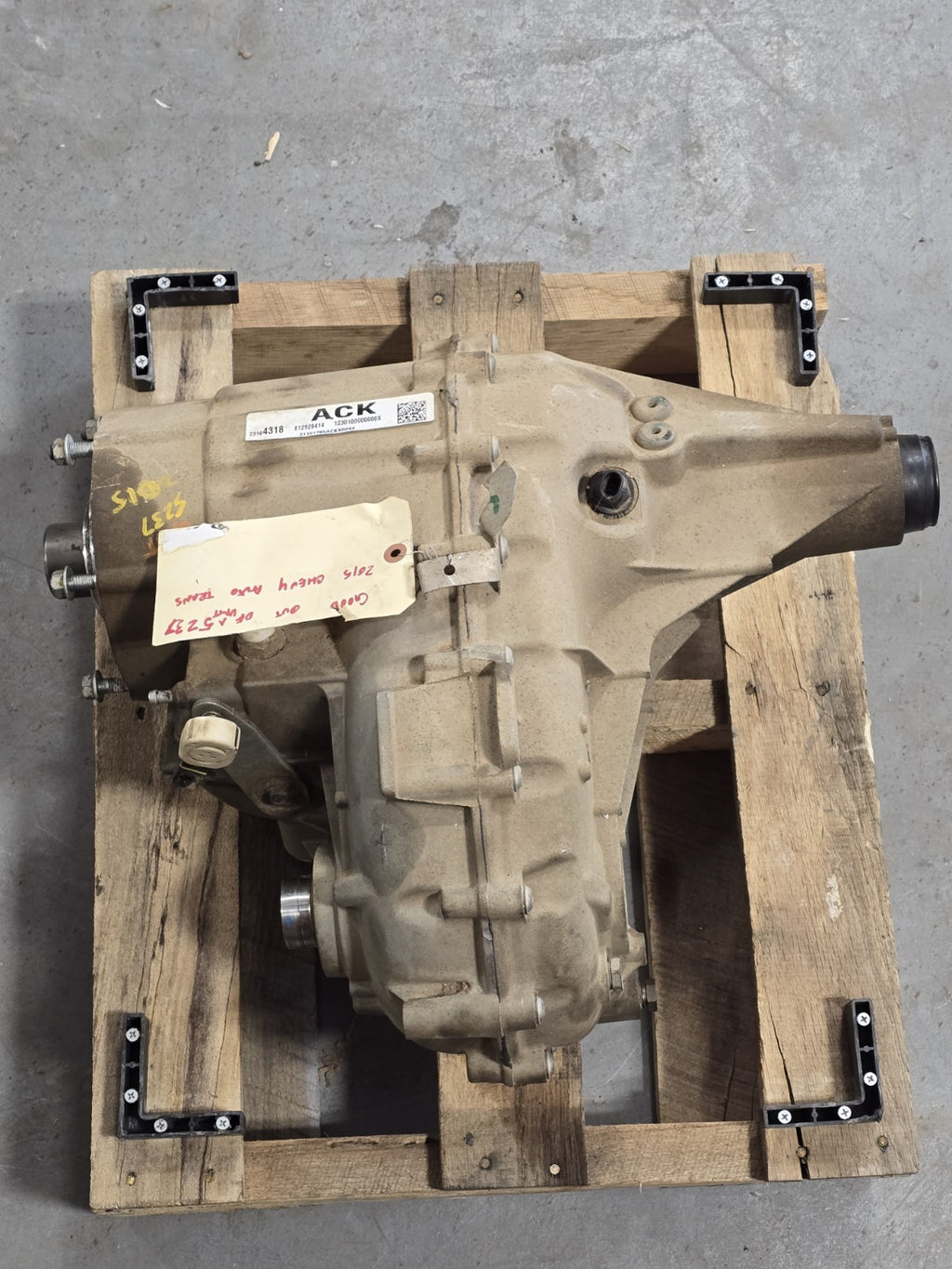 09-19 CHEVY SILVERADO 1500 TRANSFER CASE 812928414