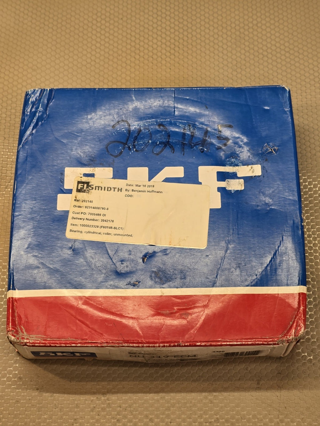 SKF NU 319 ECM Explorer Cylindrical Roller Bearing Made in Germany