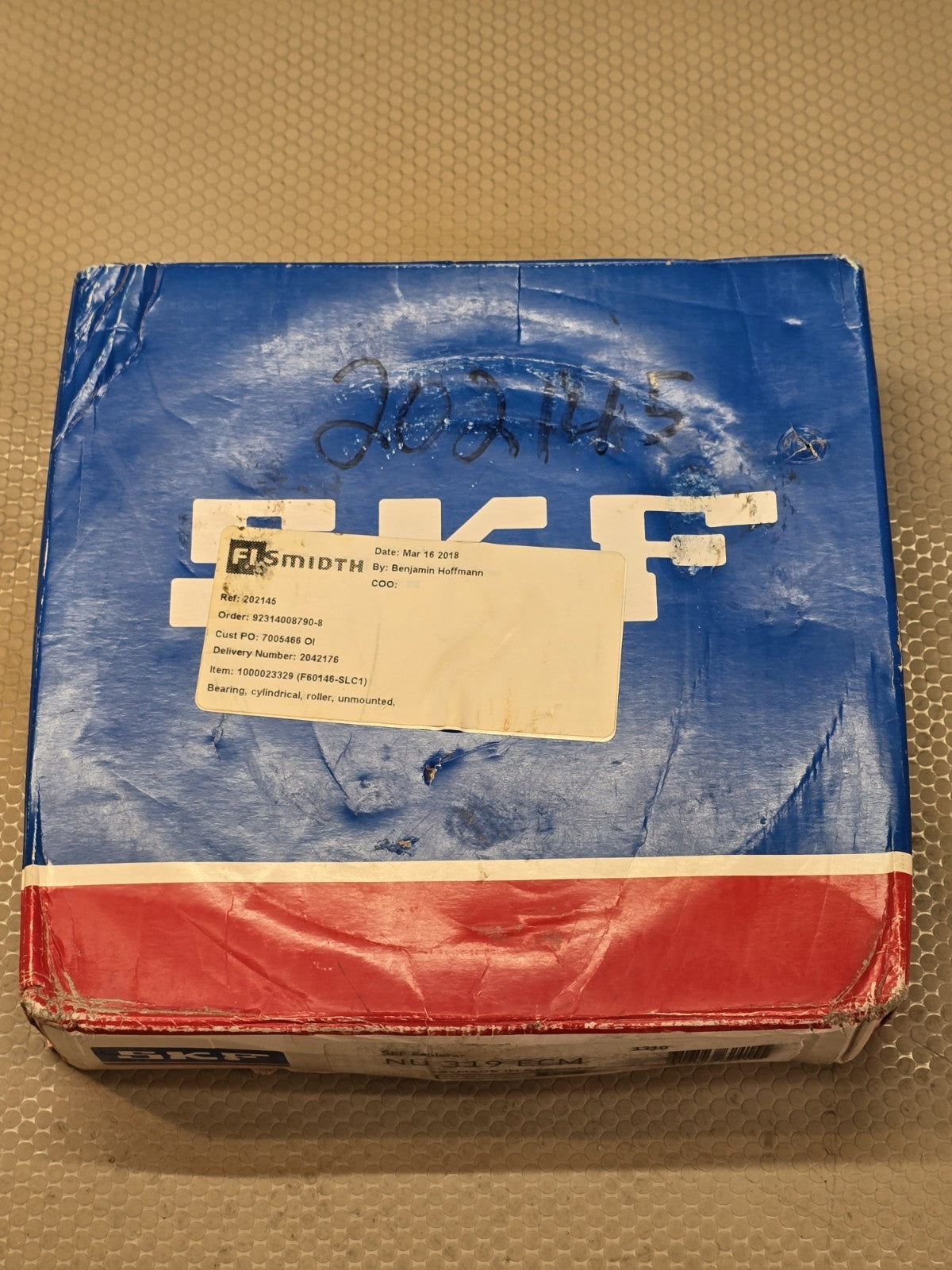 SKF NU 319 ECM Explorer Cylindrical Roller Bearing Made in Germany