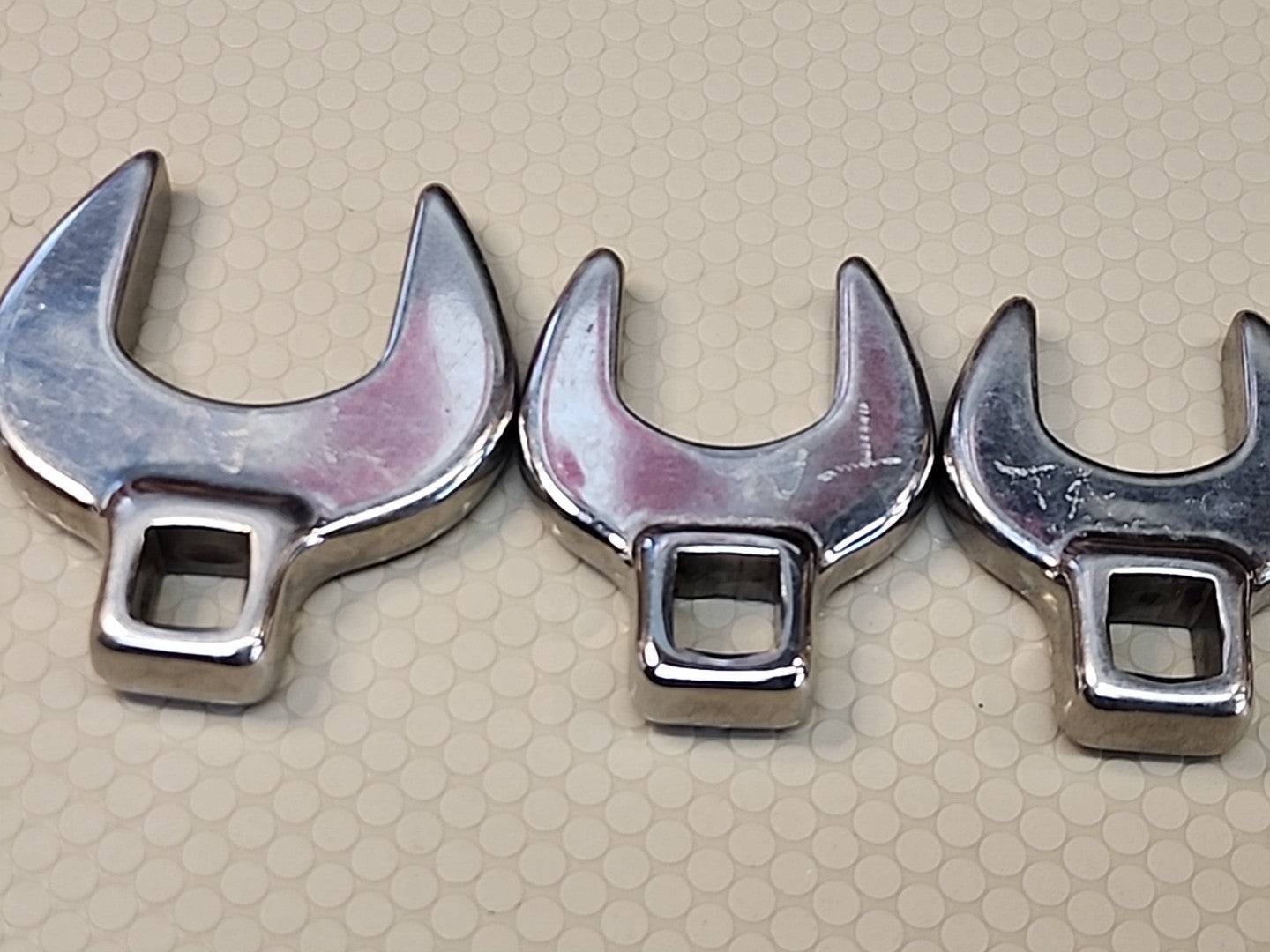Napa  Crowfoot-Crow Foot Wrench 7Pc Set, SAE Made In USA engraved 