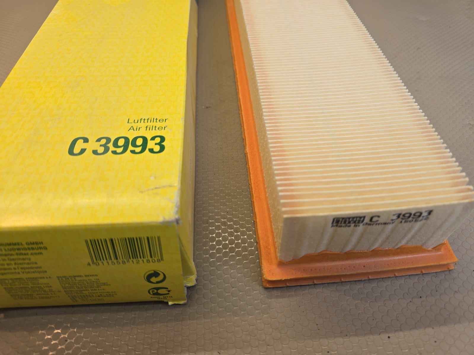 Mann C 3993 Air Filter - Genuine Mann - SKU: FMH-C3993 5590 0081 83 Epiroc Part