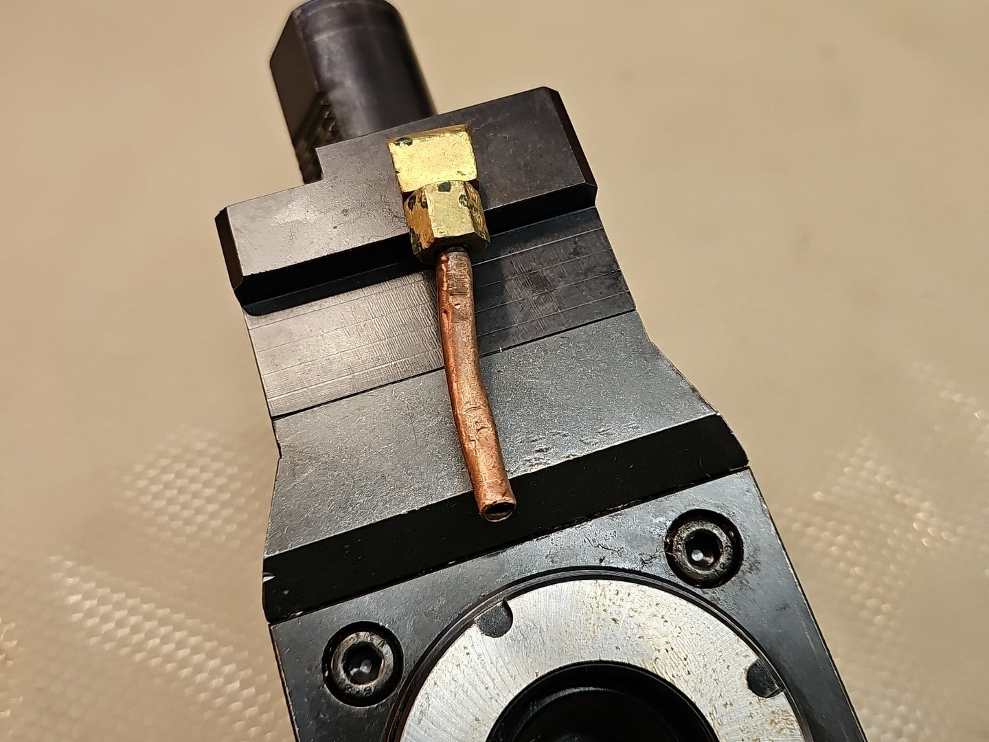 Mazak Ruden DT1041140211, 90 degree live driven tool holder, ER32, MAZAK Nexus 